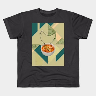 Butter chicken art Kids T-Shirt